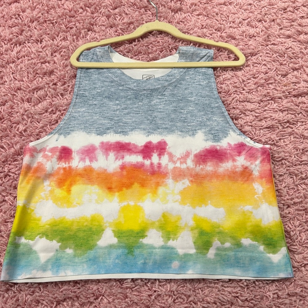 Adorable tie-dye Malibu sugar tank top. Never worn.